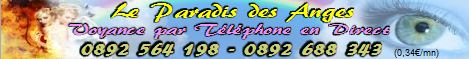 "voyance par téléphone en direct, cabinet Audiotel Le Paradis des Anges"